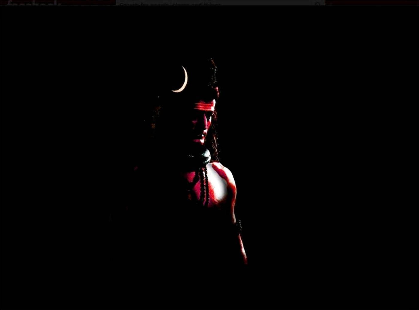 1400x1037 Download Shiva Black Red Skinned Hindu Deity Wallpaper