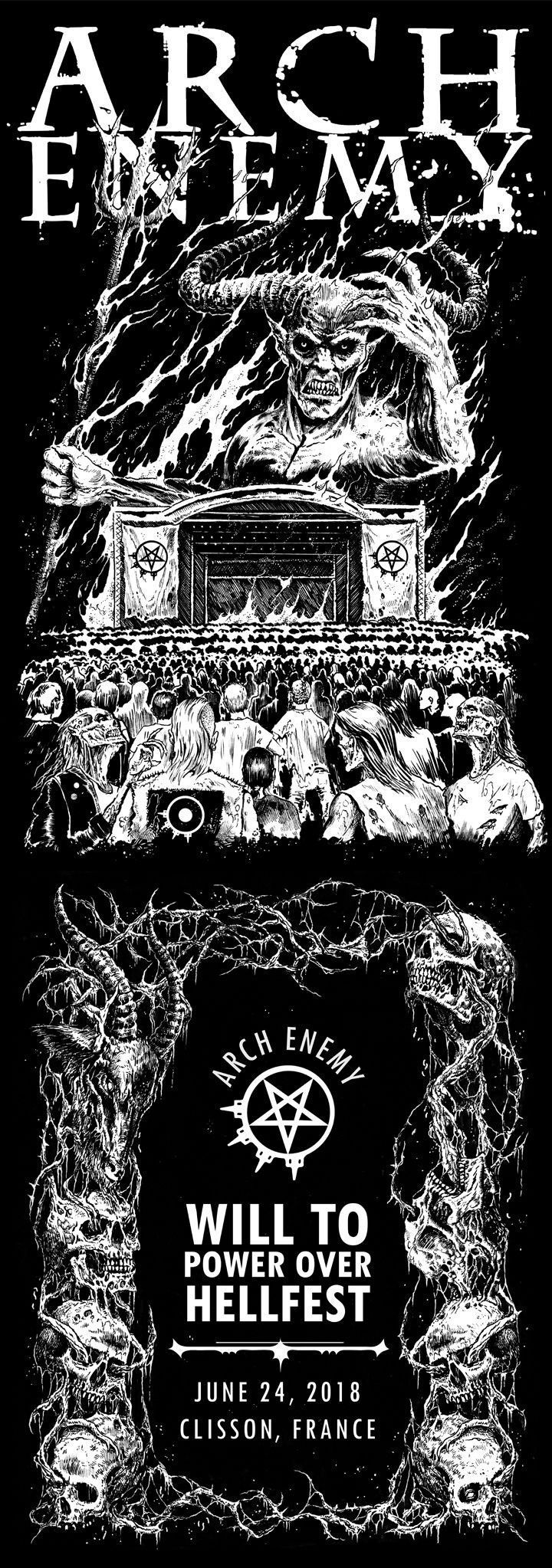 720x2046 Agnostic front poster. Thrash metal poster inspiration, Archspire band, Arch enemy wallpaper