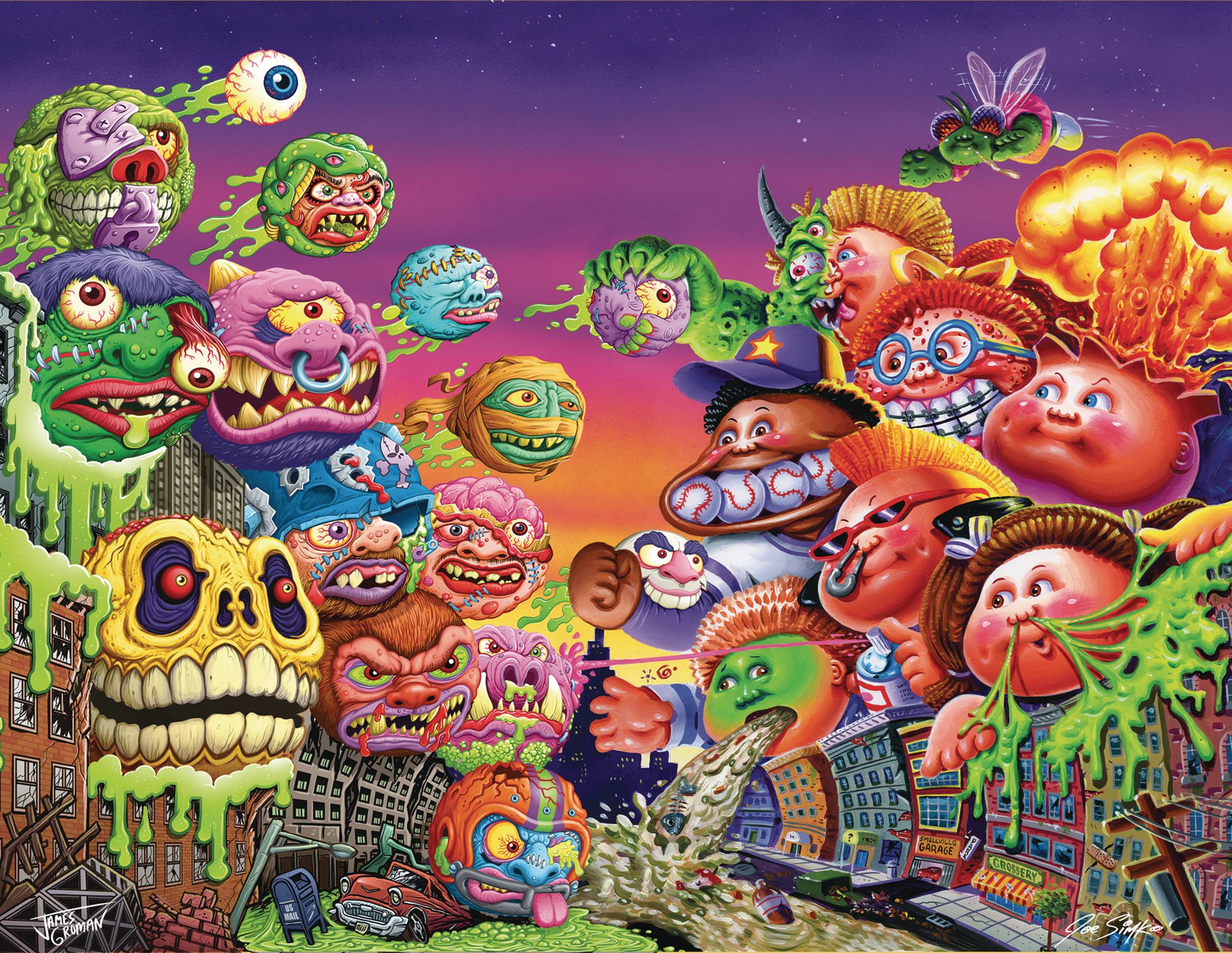 2355x1821 Madballs vs. Garbage Pail Kids (30 Copy Simko Cover)