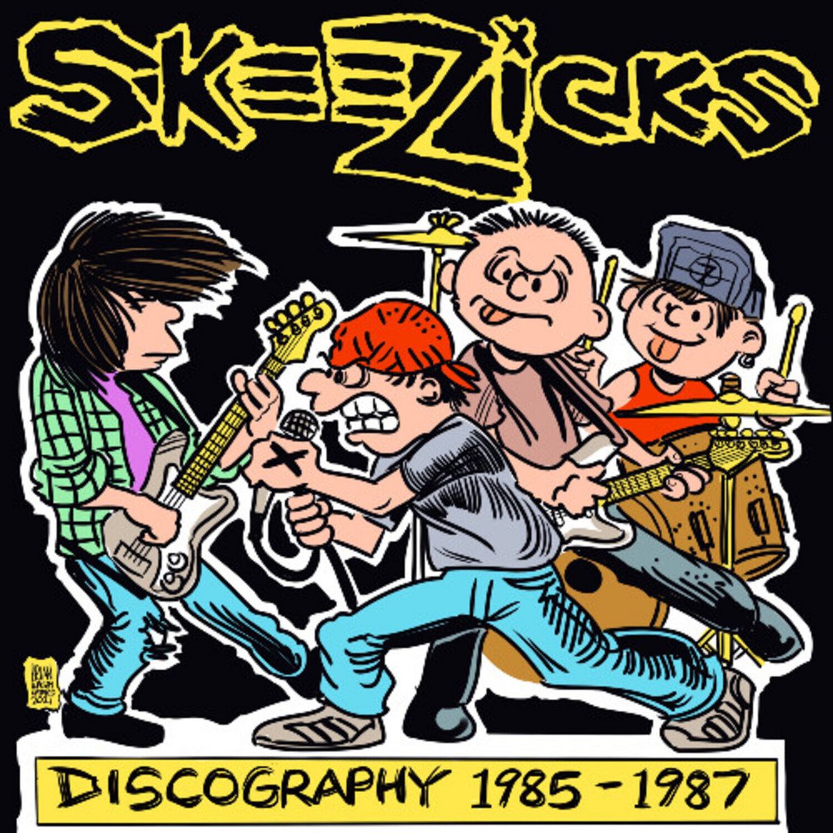 1200x1200 Discography 1985 1987” 2xLP