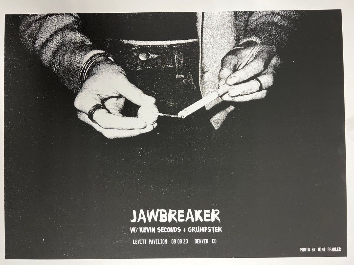1400x1050 Jawbreaker Mimi Pfahler poster Denver, CO Levitt Pavilion
