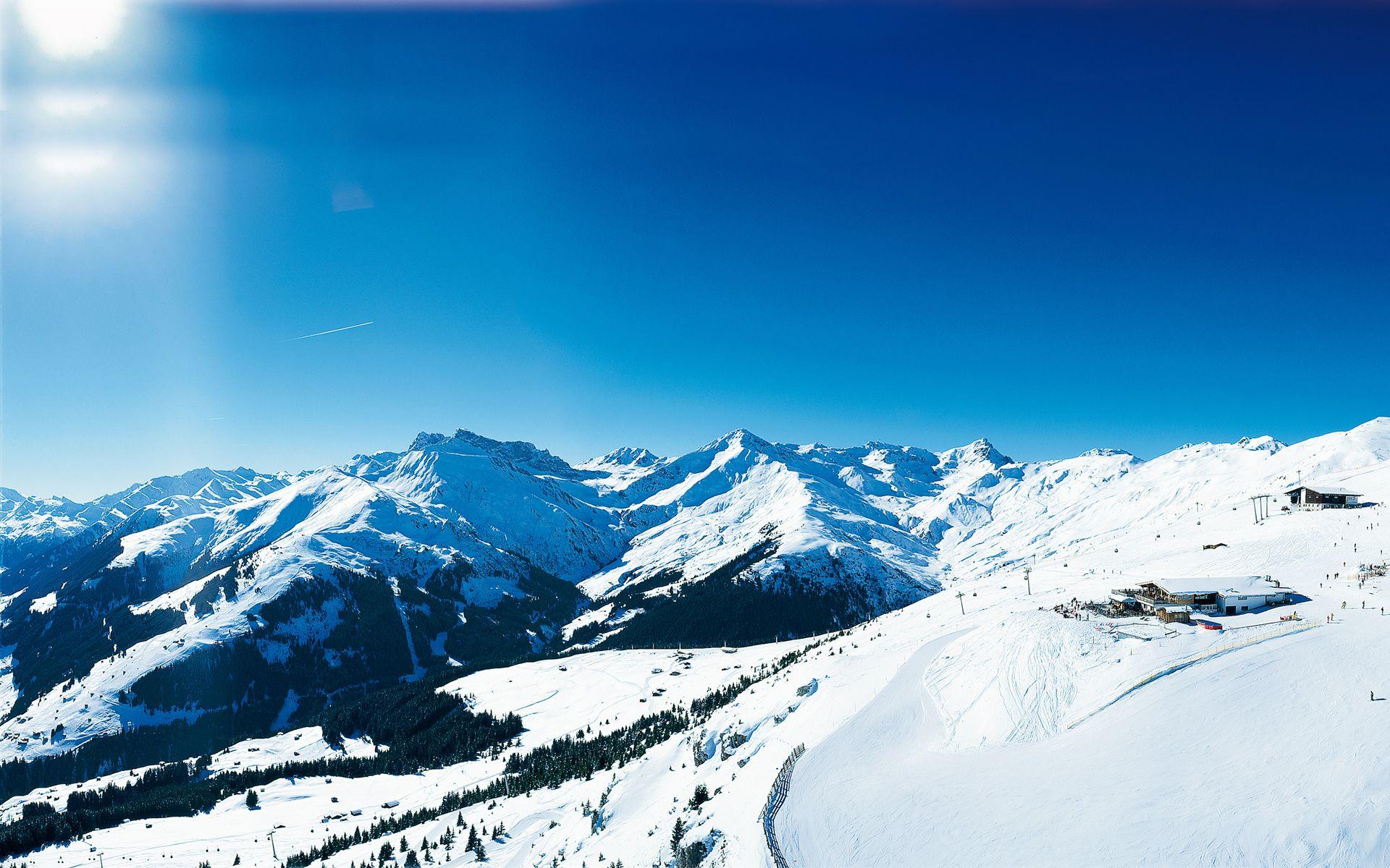 1920x1200 Winter Mountains wallpaperx1200