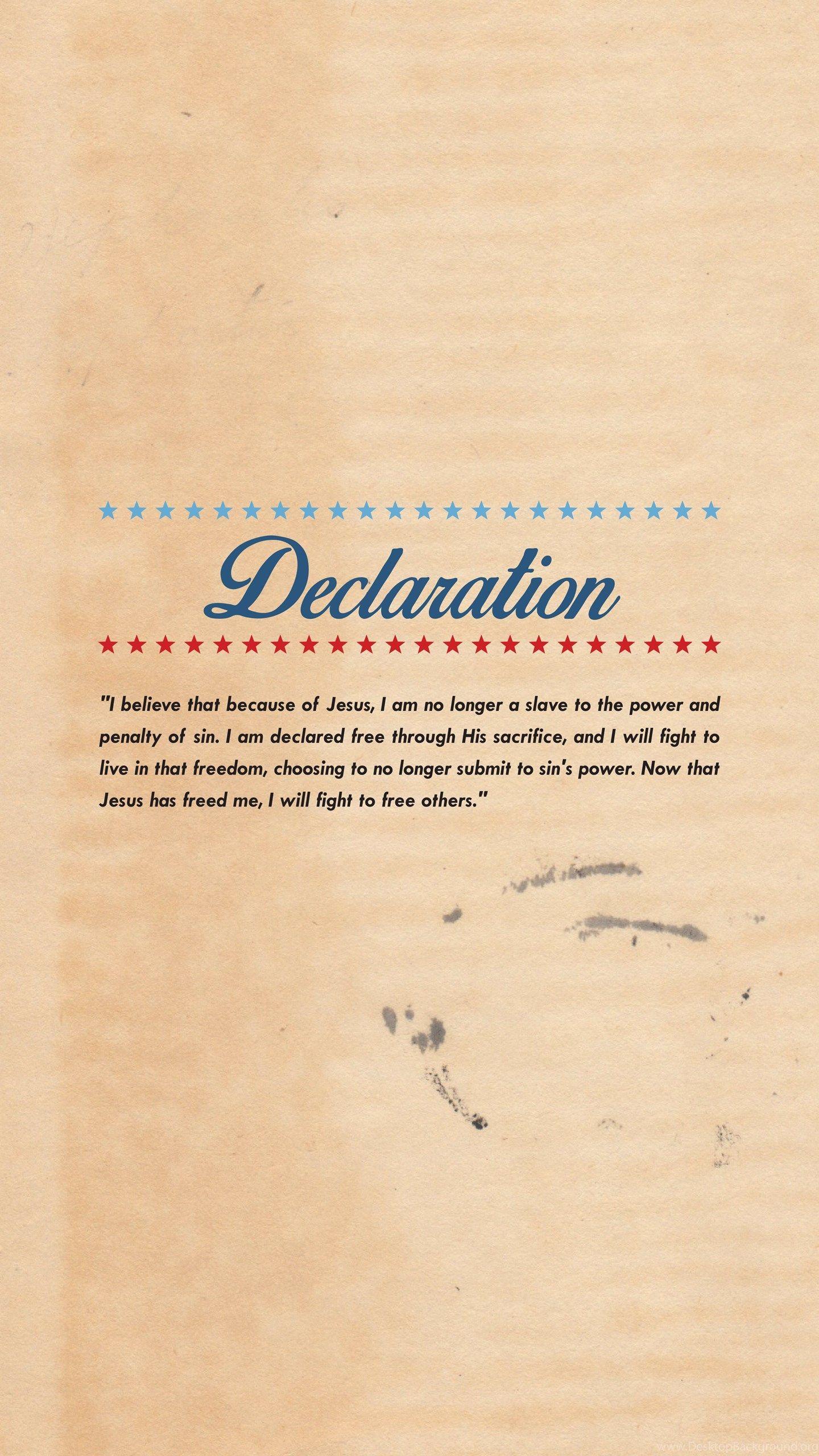 1440x2560 Freedom Night Declaration Wallpaper Desktop Background