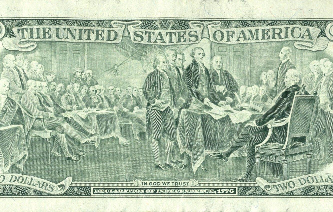 1332x850 Wallpaper United States, money, God, America, trust, declaration, the independence of the dollar image for desktop, section макро