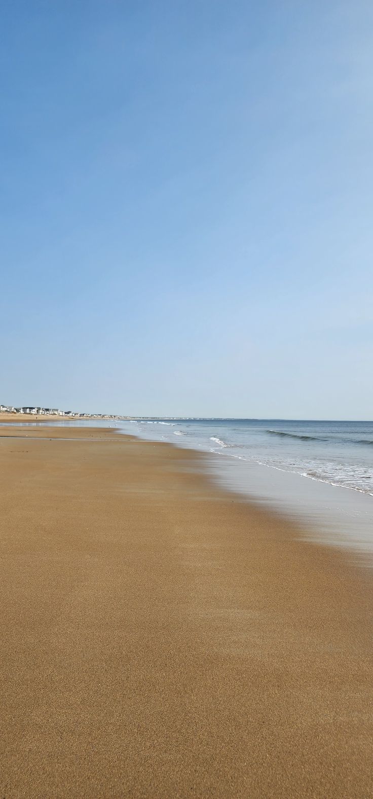 736x1576 Empty Beach with Waves. Beach sand wallpaper, Beach shore wallpaper, Deserted beach wallpaper