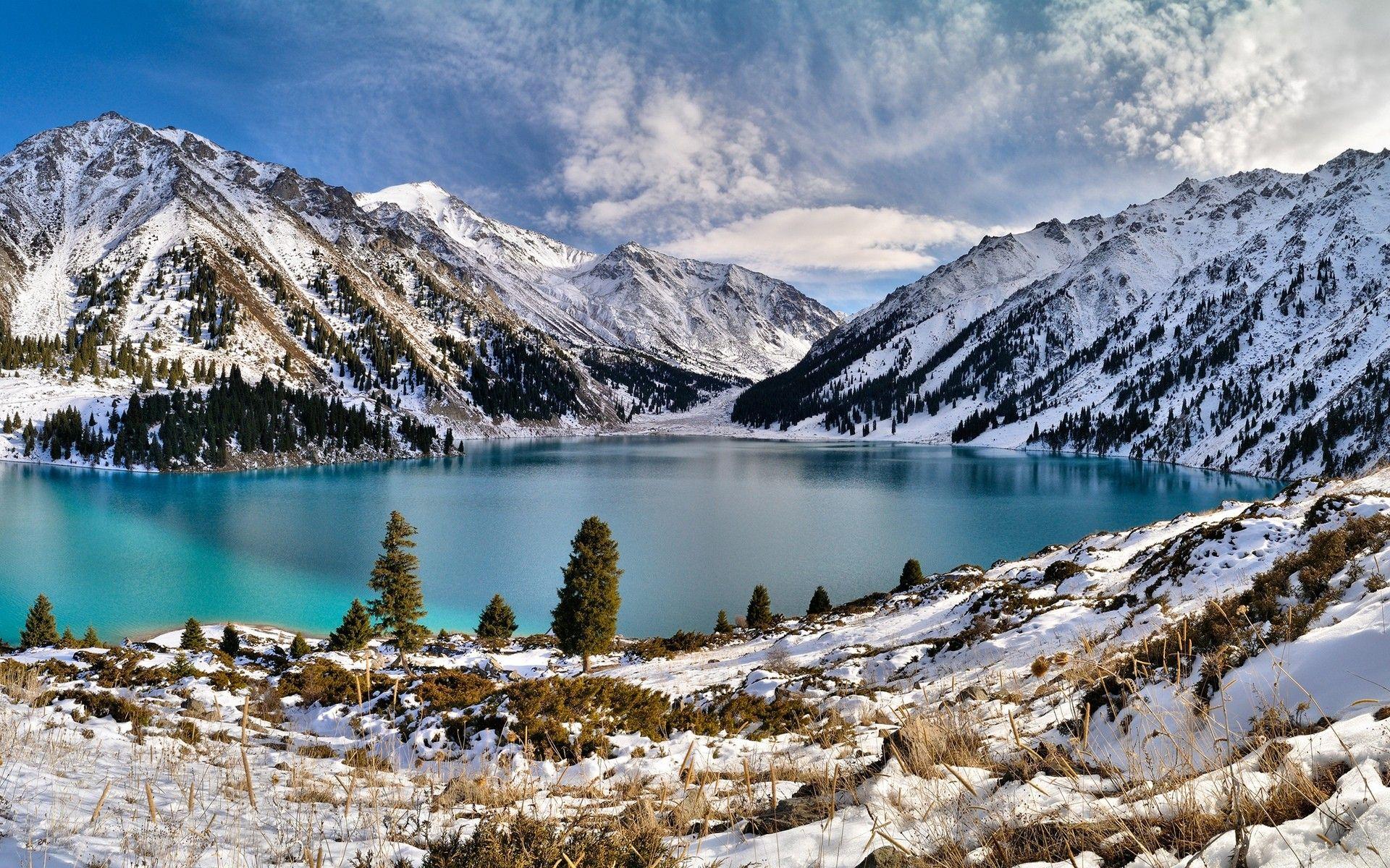 1920x1200 Winter Mountains Landscape
