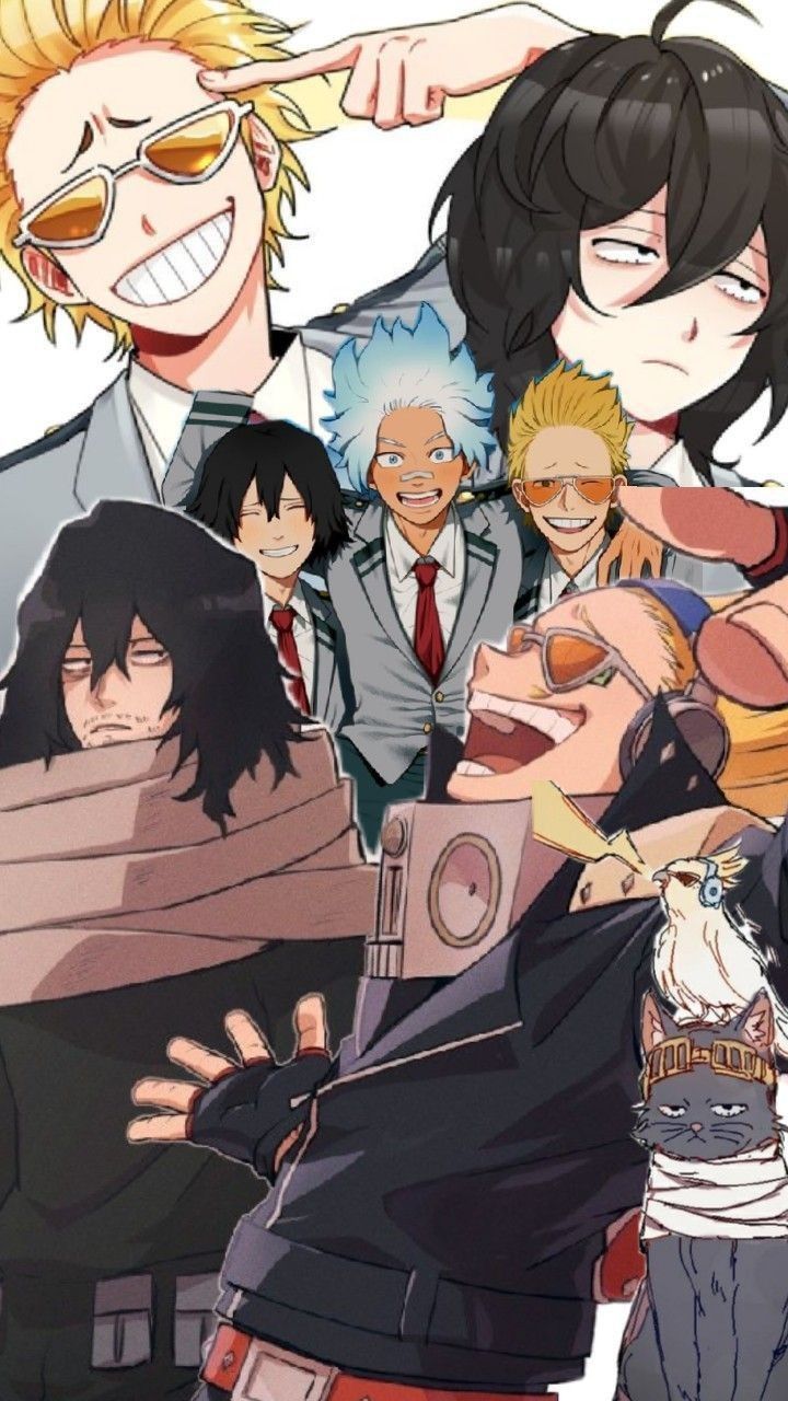 720x1280 Shota Aizawa and Present Mic