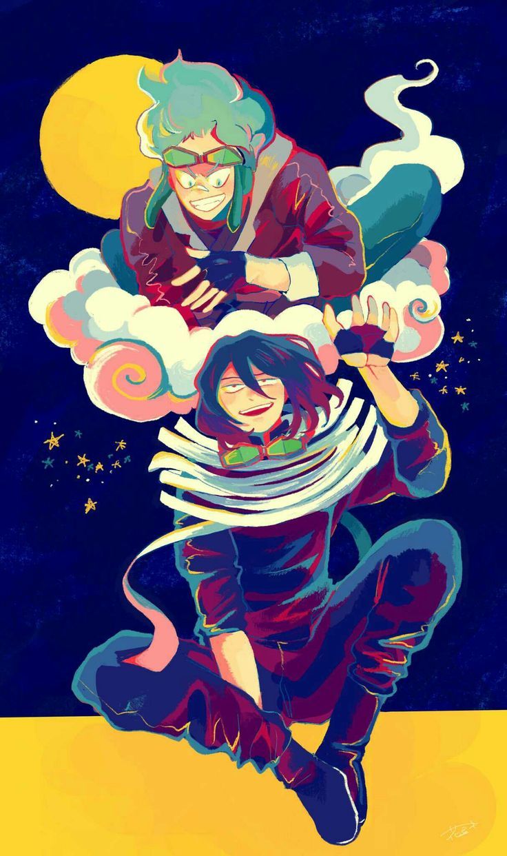 736x1242 Loud Cloud & Eraser Head.. BNHA