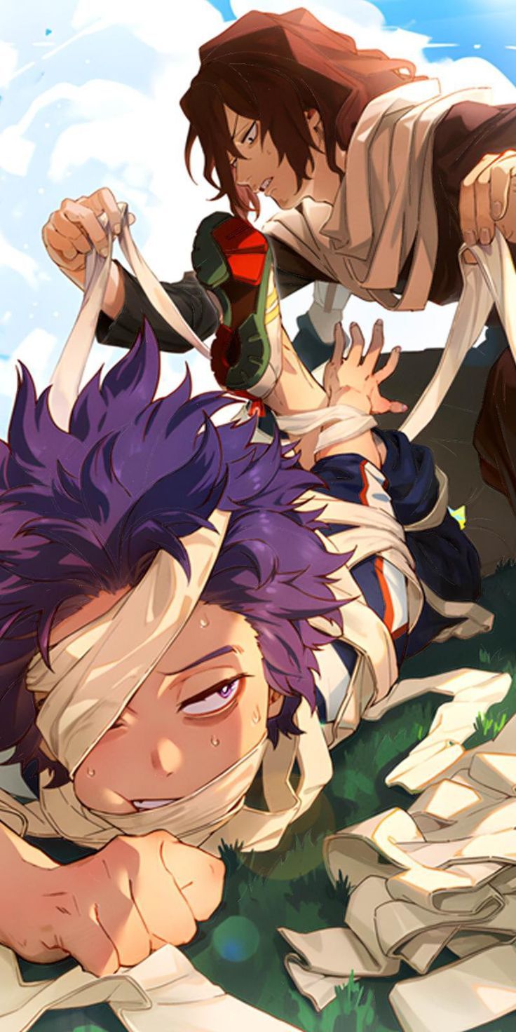 736x1472 Eraserhead mha wallpaper. My hero academia wallpaper aesthetic, Erasermic wallpaper, Anime fanart