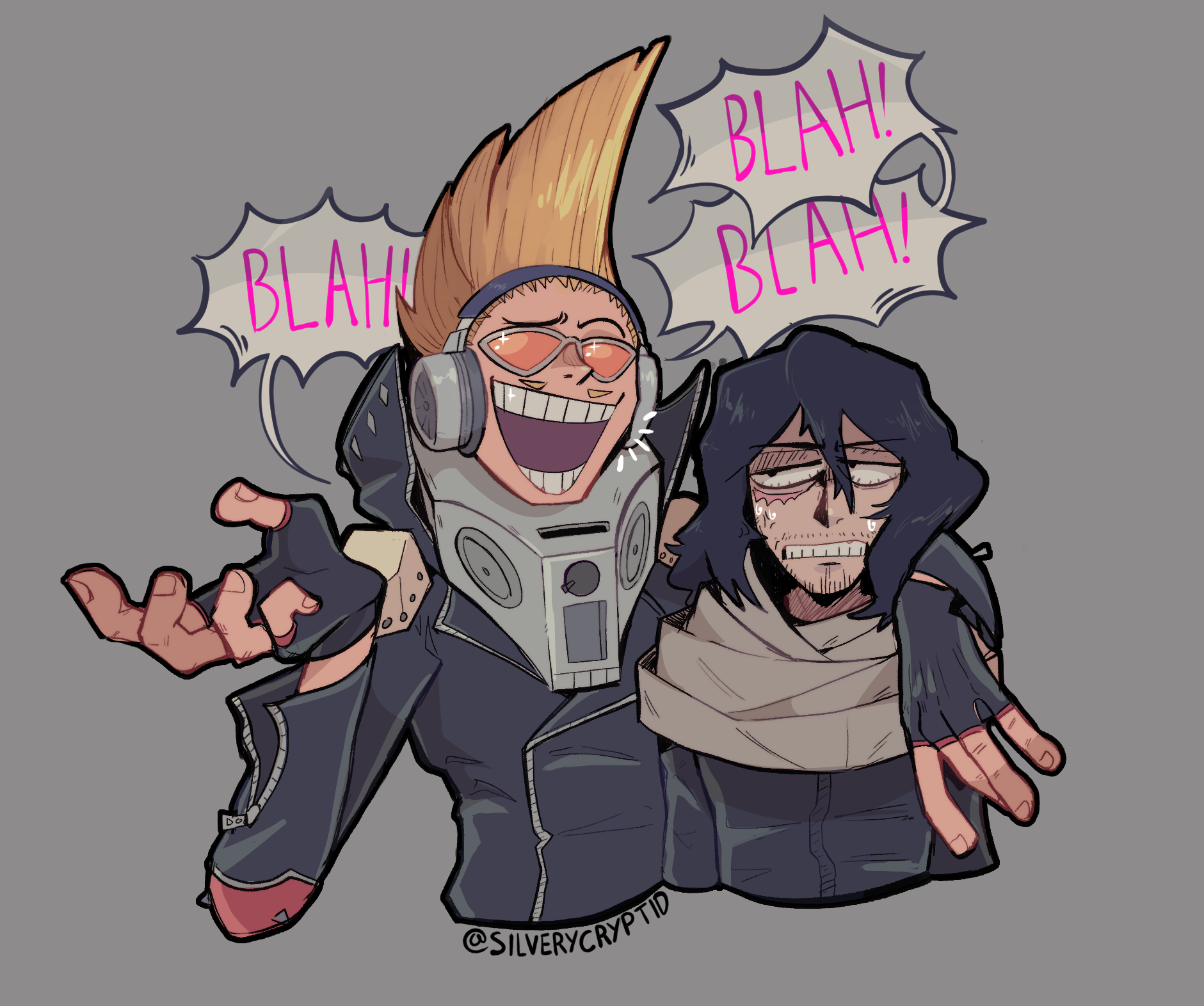 1881x1572 erasermic by SilveryCryptid on Newgrounds