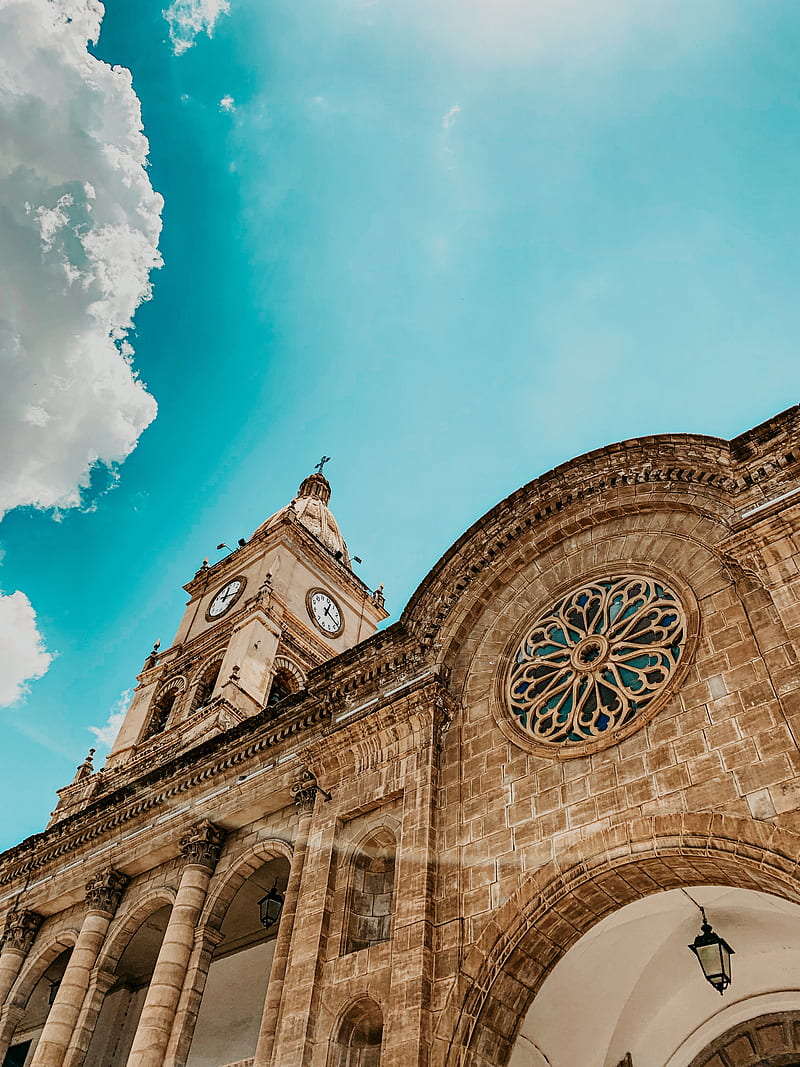 800x1067 Bolivia, cathedral, church, clouds, cochabamba, italy, sky, HD phone wallpaper