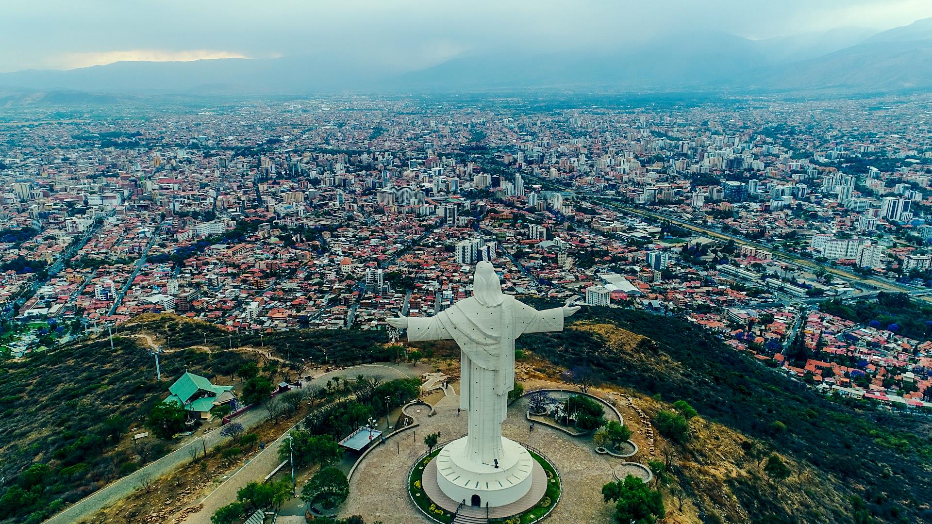 1920x1080 Vista Aerea del Cristo de la