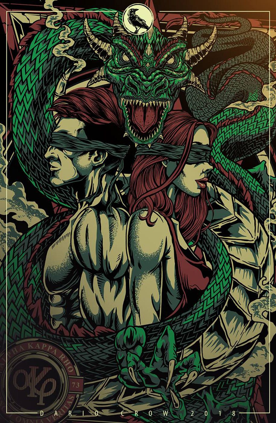 915x1400 AKRHO dragons (2). Image - Behance