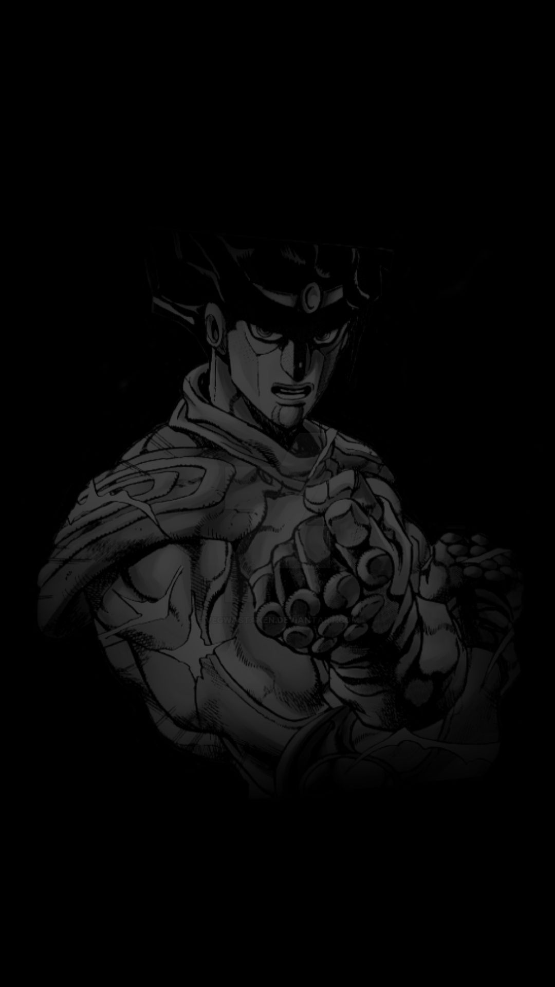 1080x1920 very simple dark star platinum wallpaper