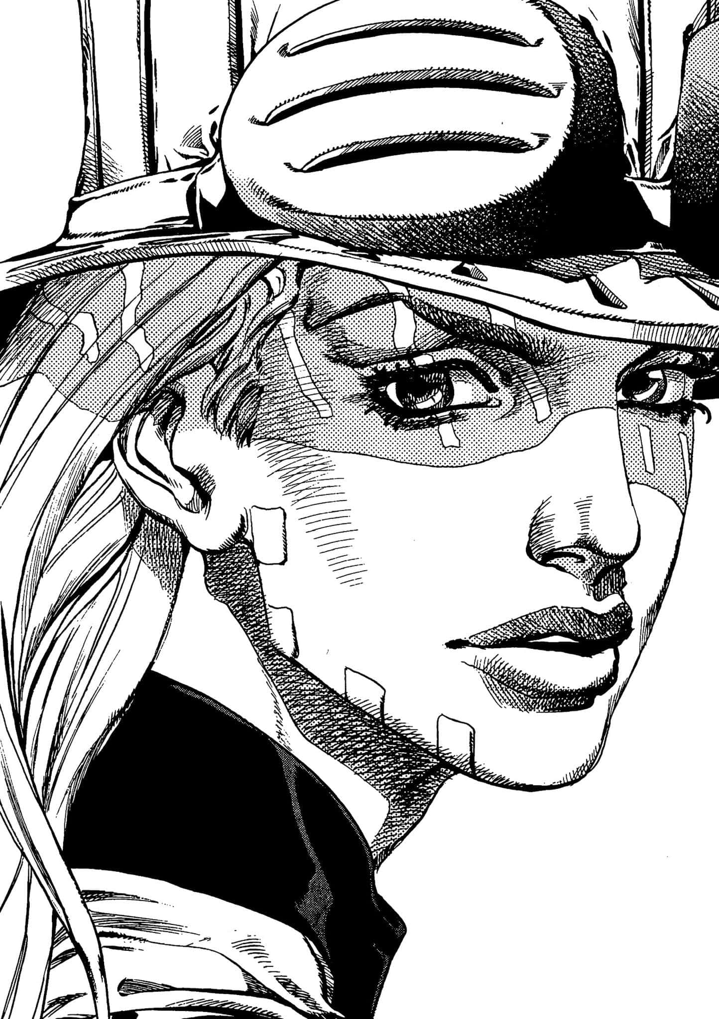 1444x2048 Download Caption: Jojo Steel Ball Run Breathtaking Adventure Wallpaper
