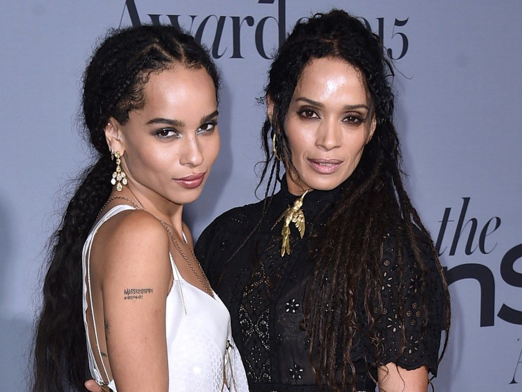 1024x768 Lisa Bonet Is Daughter Zoë Kravitz's Twin in Lookalike Birthday Photo
