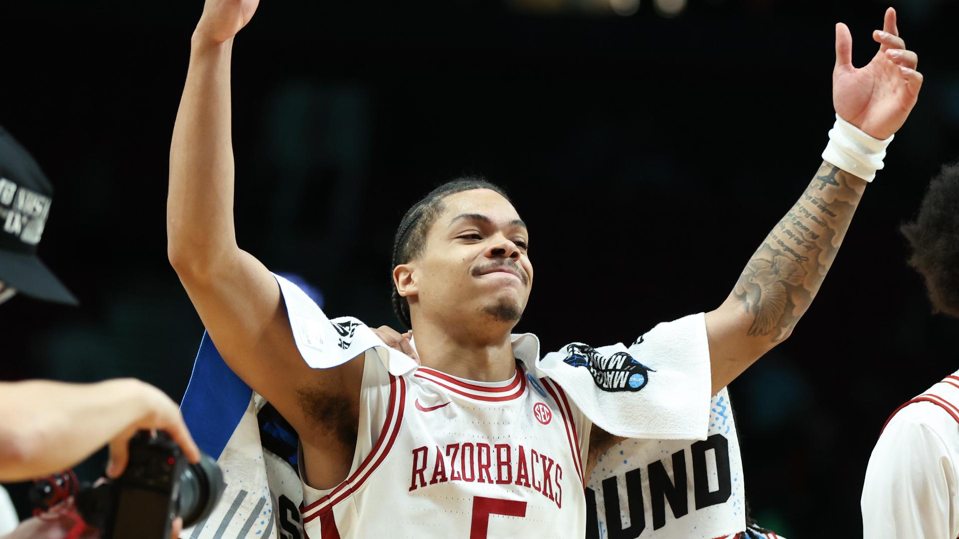1920x1080 Arkansas guard Darius Acuff Jr. selected by Sacramento Kings in 2026 NBA Draft