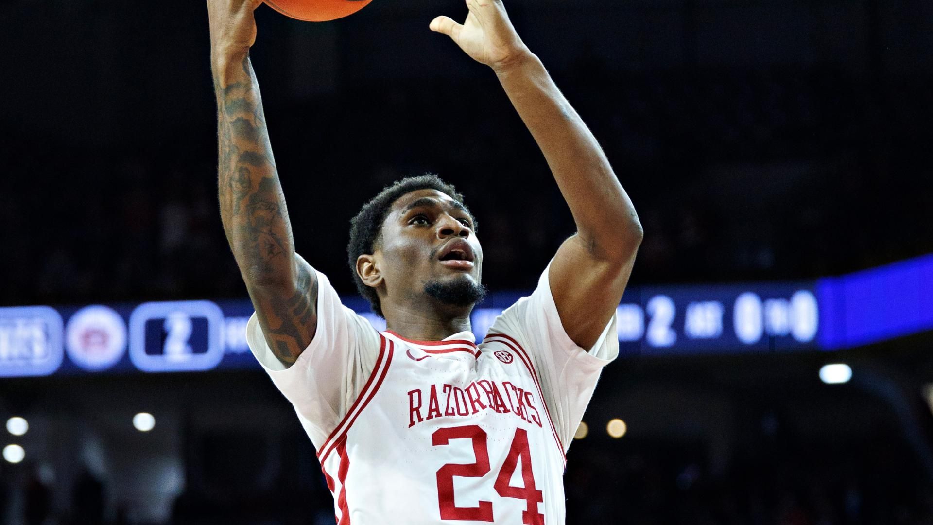 1920x1080 Highlight: Acuff Jr., Richmond III power Arkansas to win over Auburn