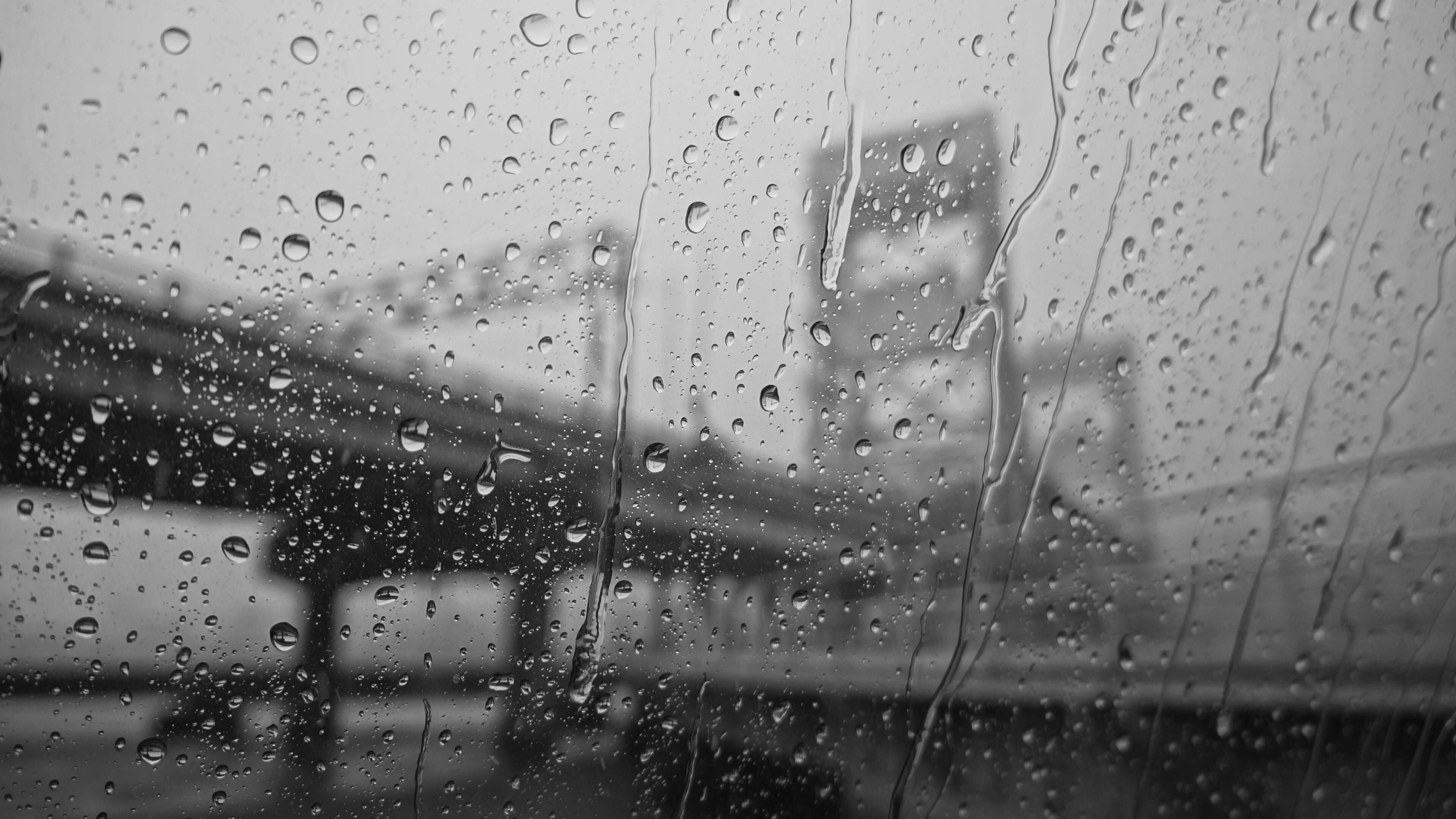 3840x2160 Rain Wallpaper