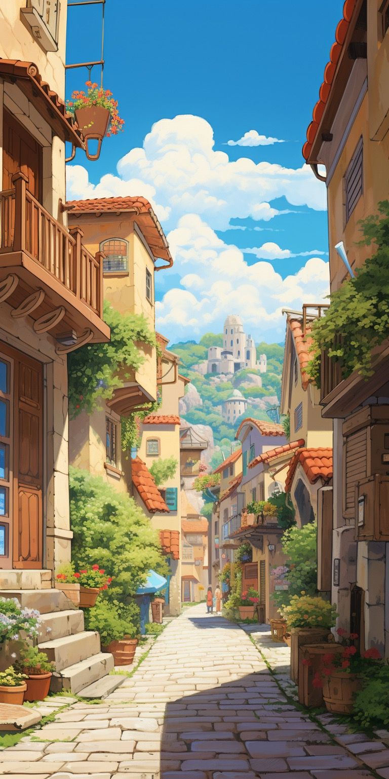 768x1536 Free Studio Ghibli Phone Wallpaper