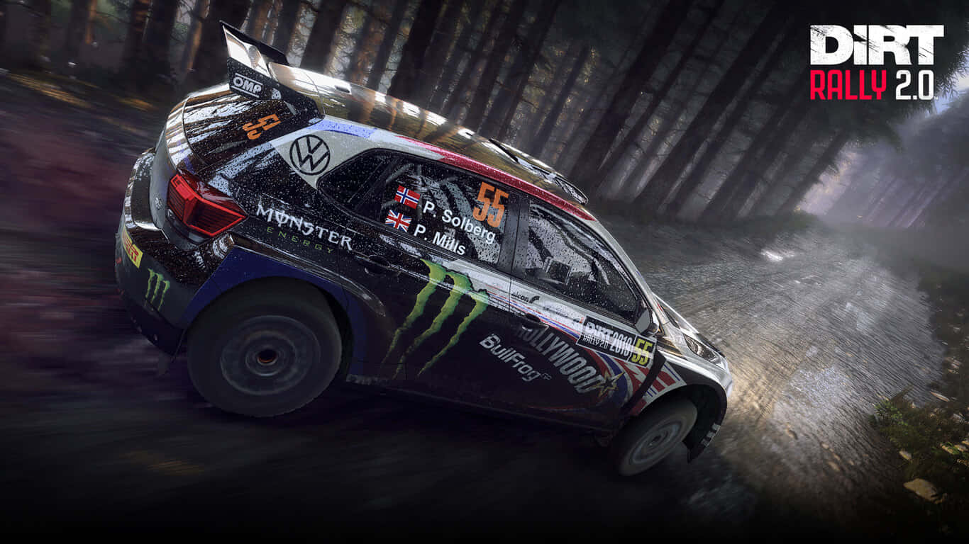 1366x768 Download dirt rally 2 screenshot Background