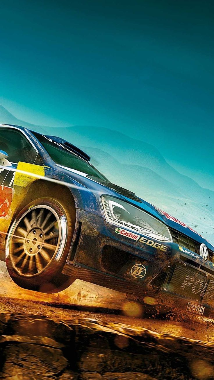 736x1308 Dirt Showdown Background