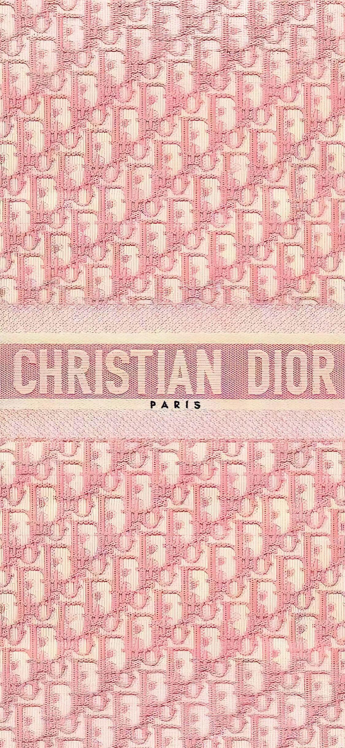 1125x2436 Christian Dior Paris Print HD Wallpaper