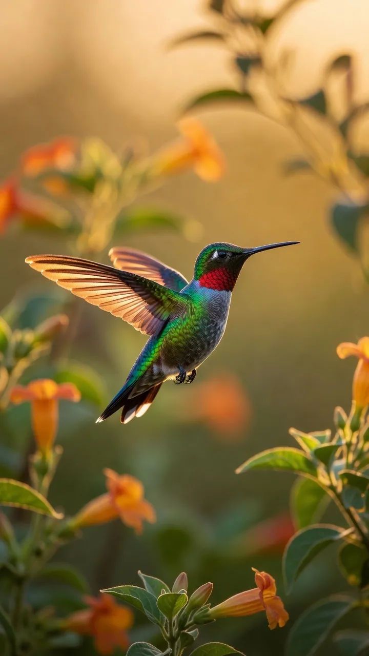 720x1280 Hummingbird Image HD Downloads