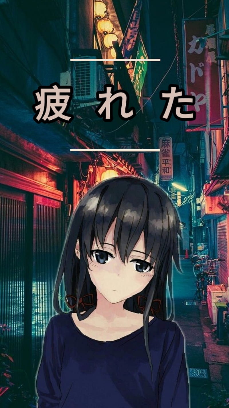 800x1422 HD tired anime wallpaper