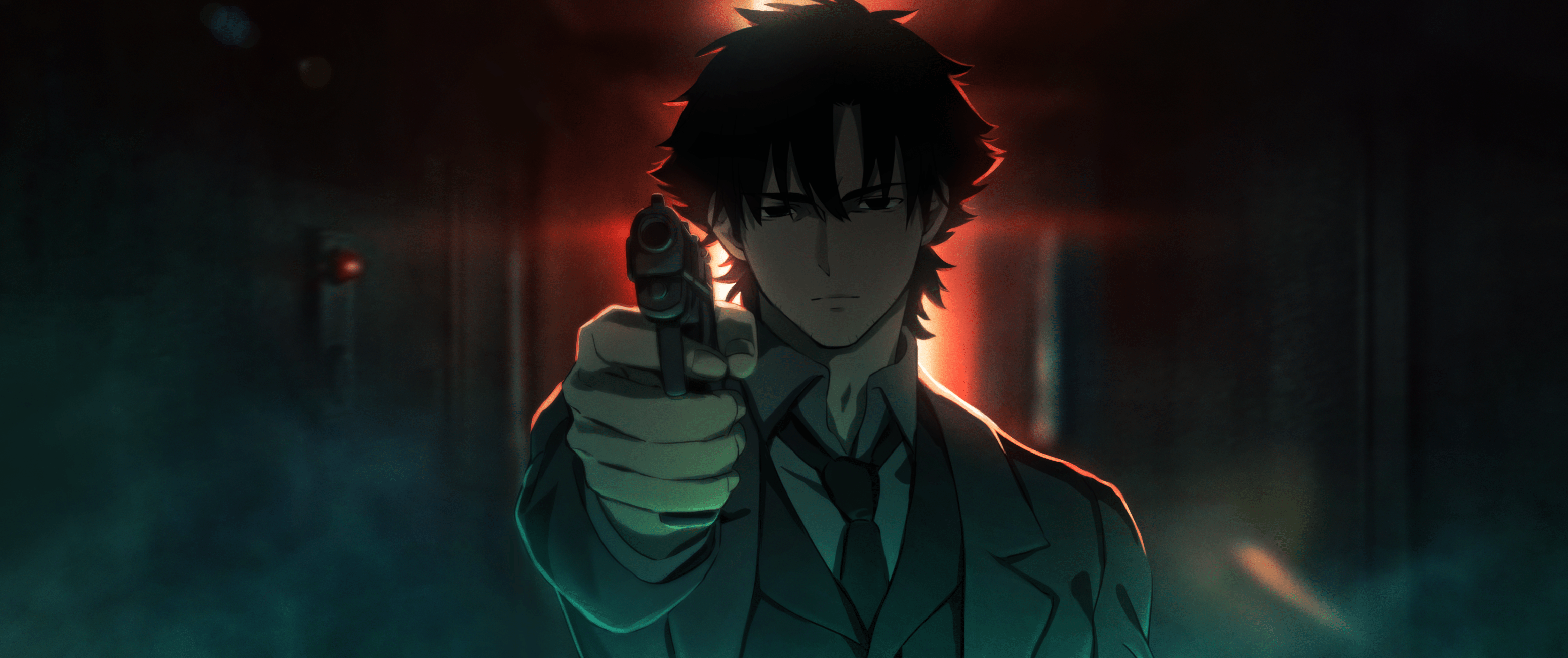 3097x1300 Emiya Kiritsugu Zero Anime Image Board