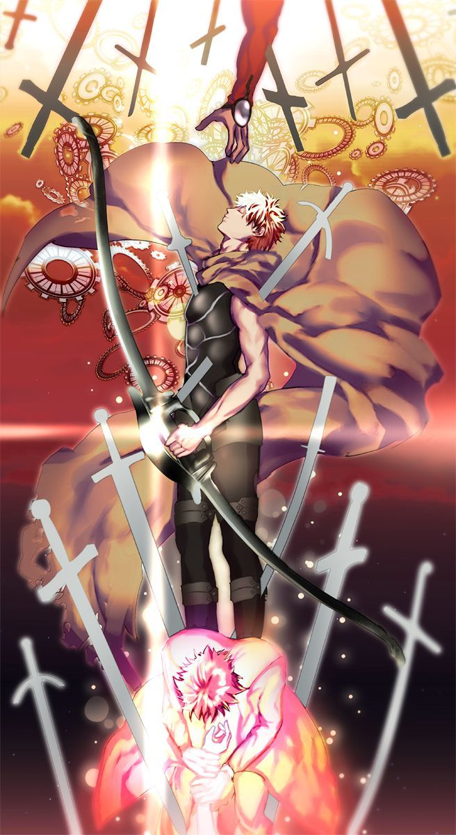 656x1200 Shirou Emiya Kiritsugu Archer【Fate Stay Night】