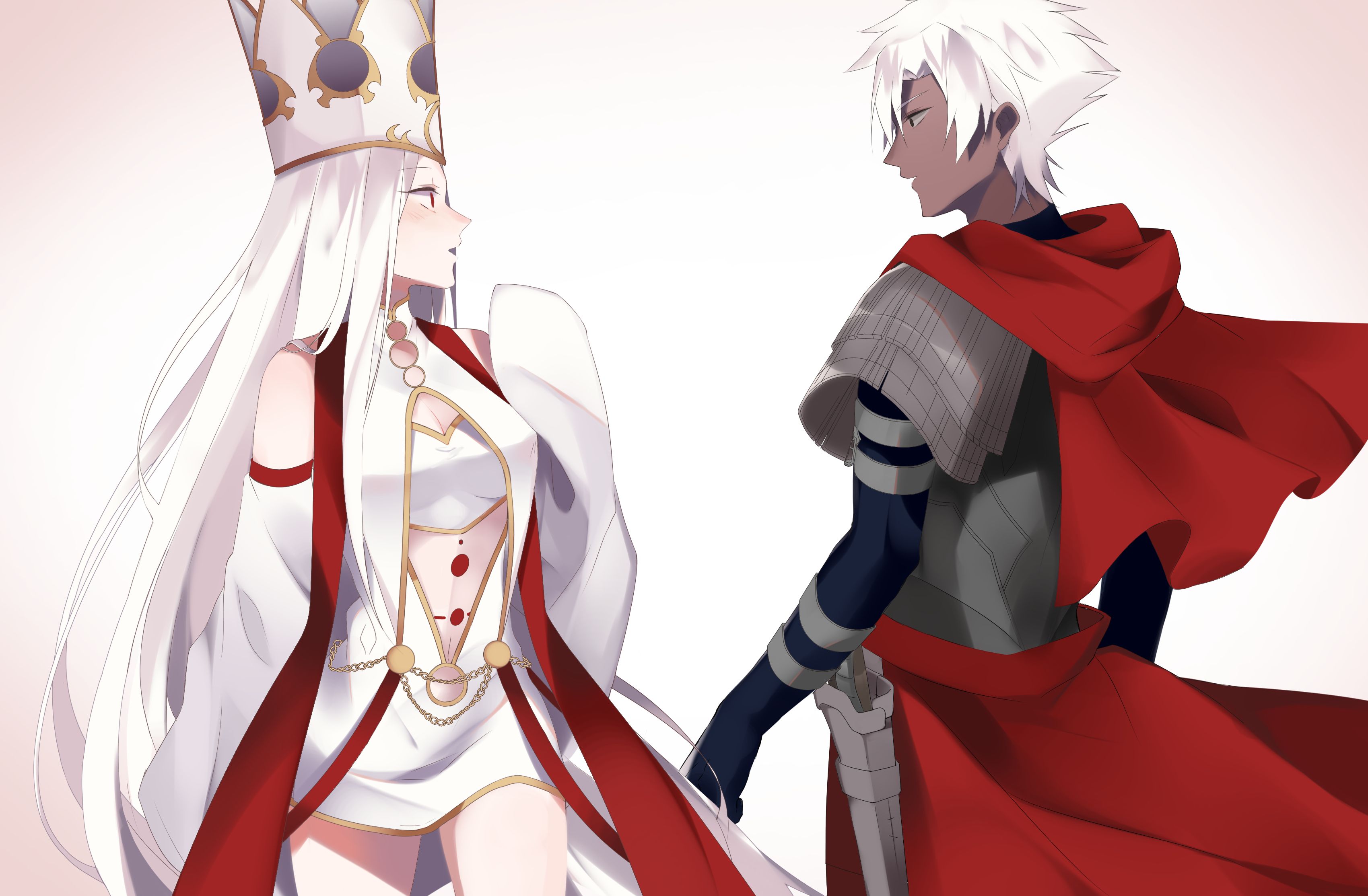 3400x2228 Desktop Wallpaper: Anime, Fate Grand Order, Irisviel Von Einzbern, Kiritsugu Emiya, Fate Series 4K Free Download For PC. 409919
