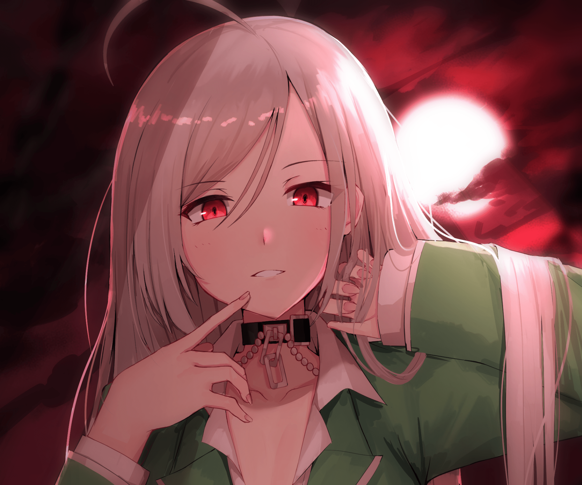 1920x1600 Download Moka Akashiya Anime Rosario + Vampire HD Wallpaperx1667