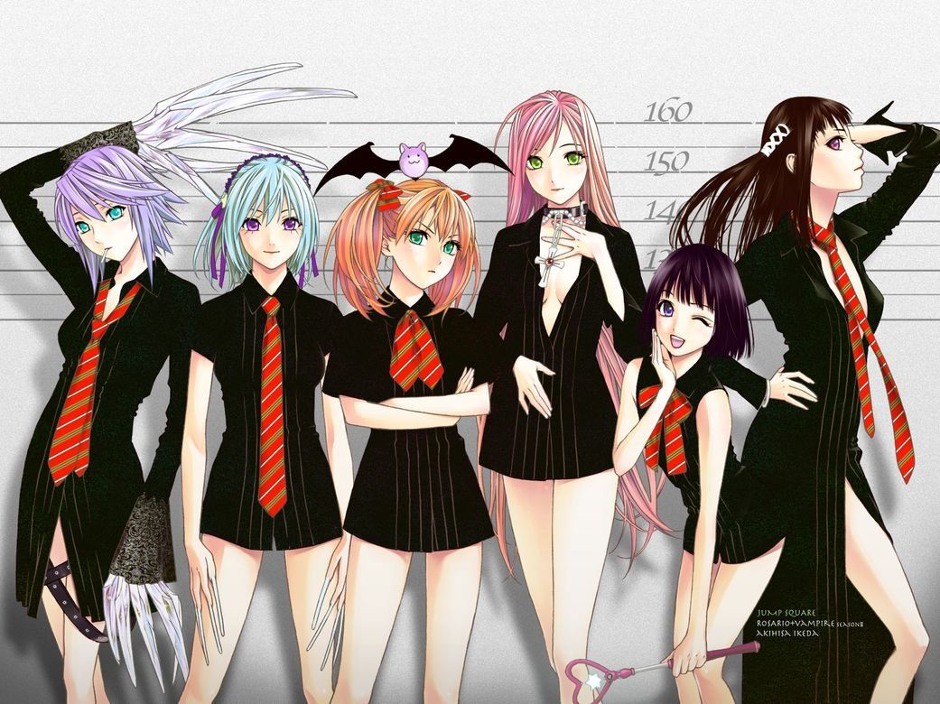 1041x780 NeuHorris 003 Rosario Vampire 32x24 inch Silk Poster Aka Wallpaper Wall Decor : Tools & Home Improvement