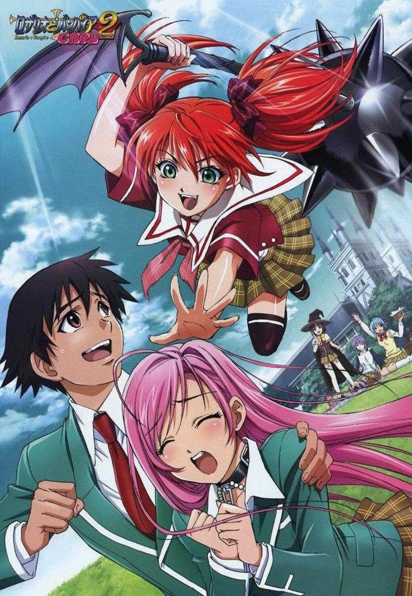 830x1200 Rosario Vampire Anime Decor Wall Print Poster