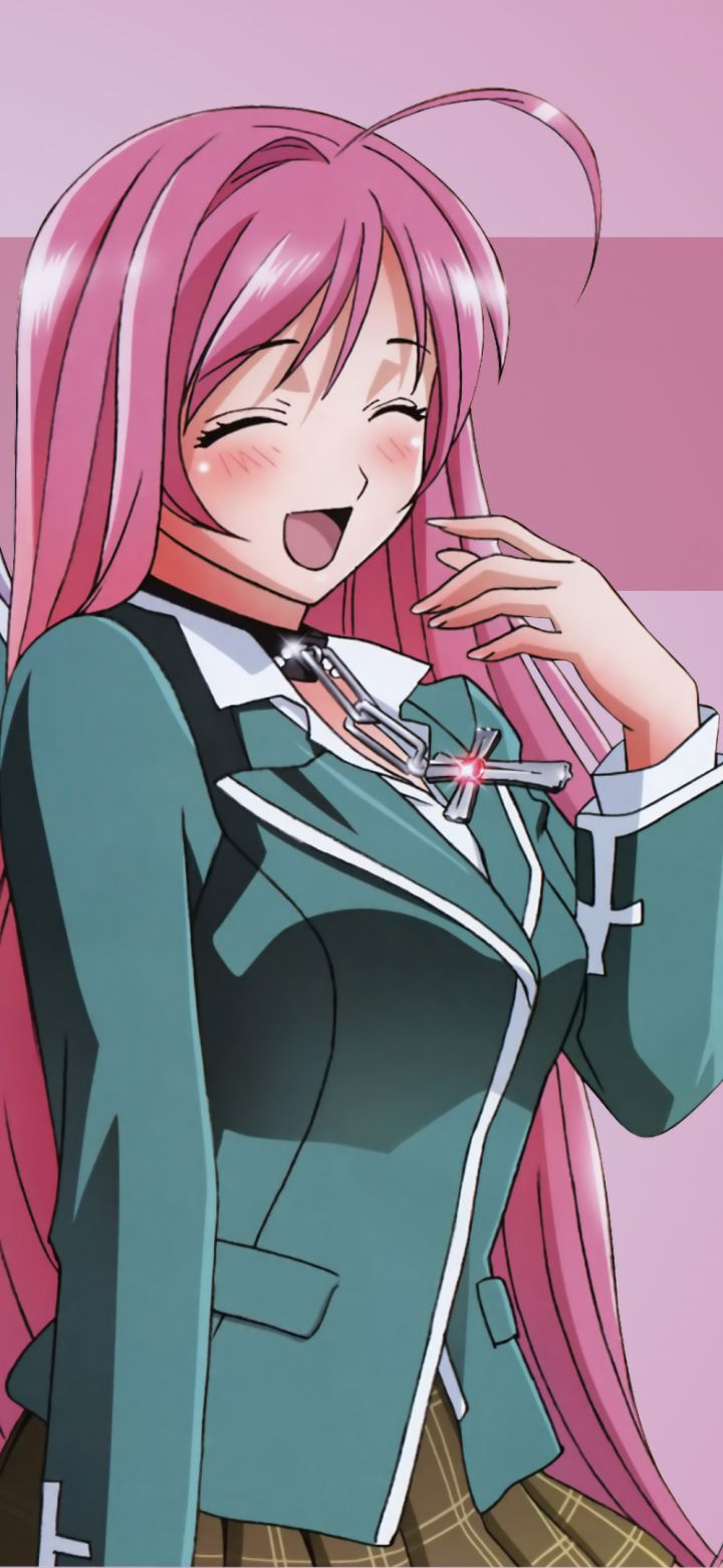 720x1560 Phone wallpaper: Anime, Rosario + Vampire, Moka Akashiya 1378183