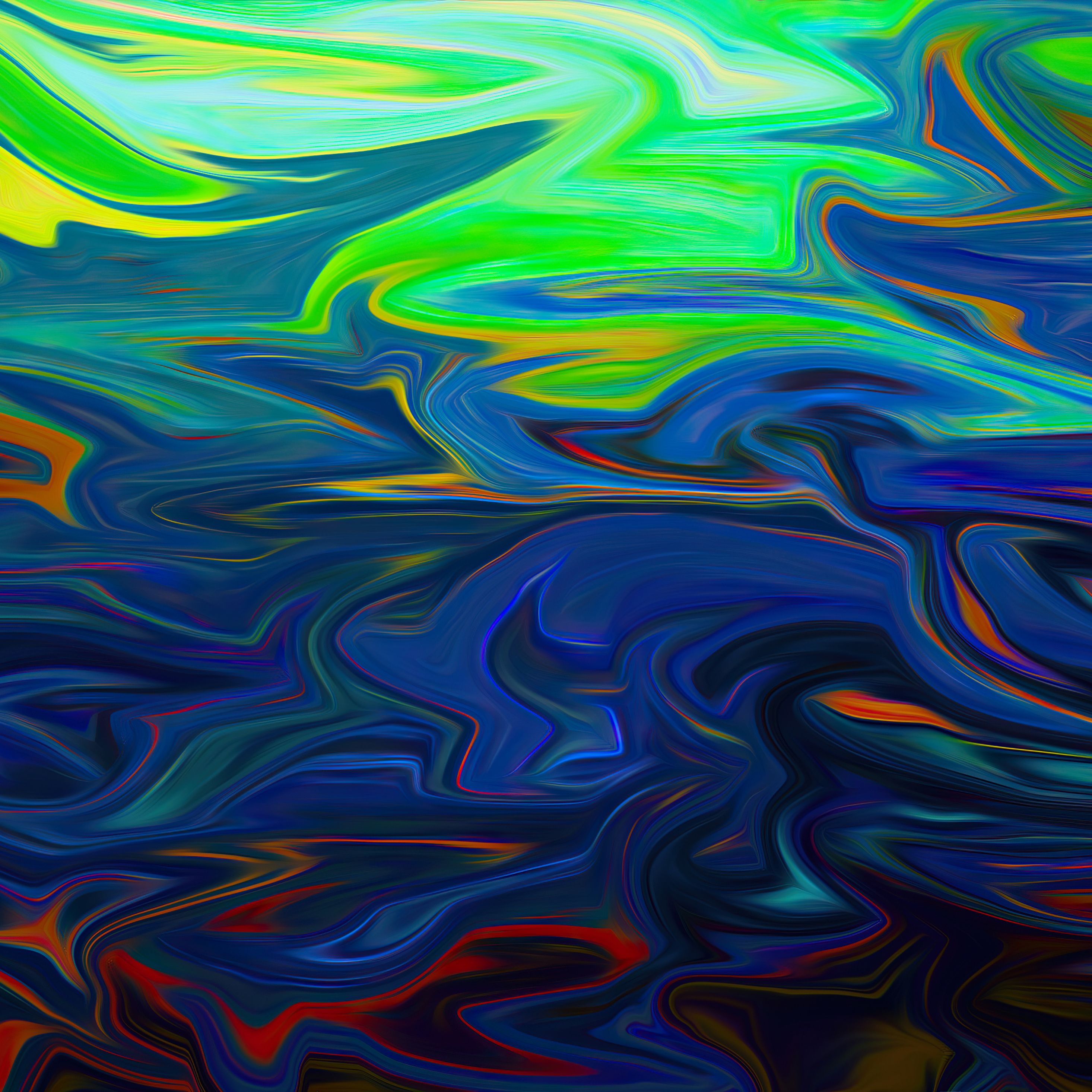 2932x2932 Fluid Liquid Abstract 4k iPad Pro Retina Display , HD 4k Wallpaper, Image, Background, Photos and Picture