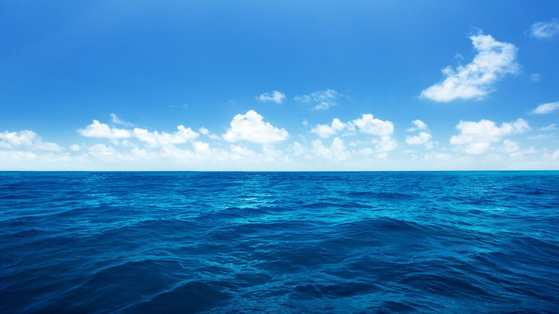 1920x1080 Blue Sky Ocean Retina HD Wallpaper