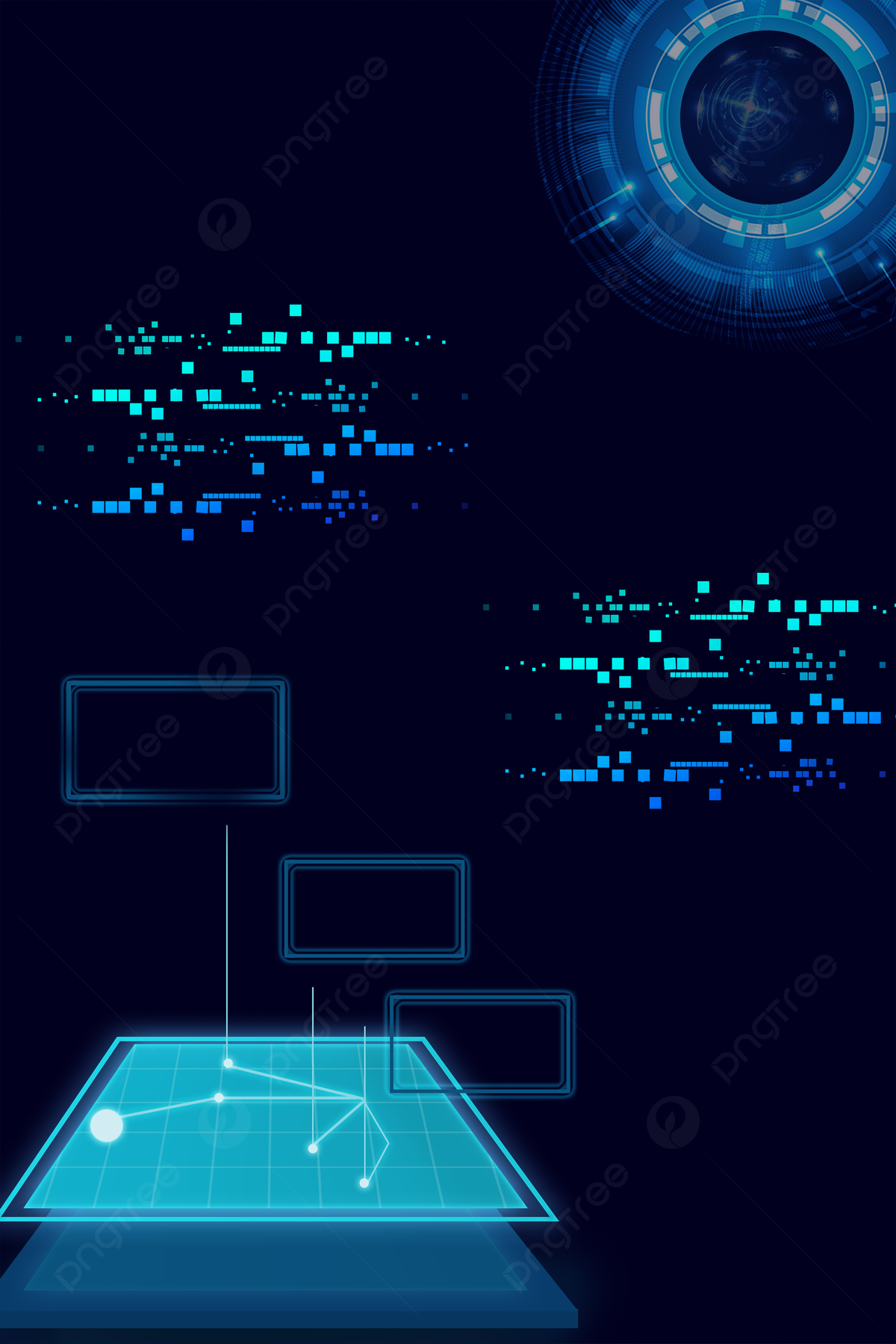 1200x1799 Internet Network Technology Poster Background Wallpaper Image For Free Download