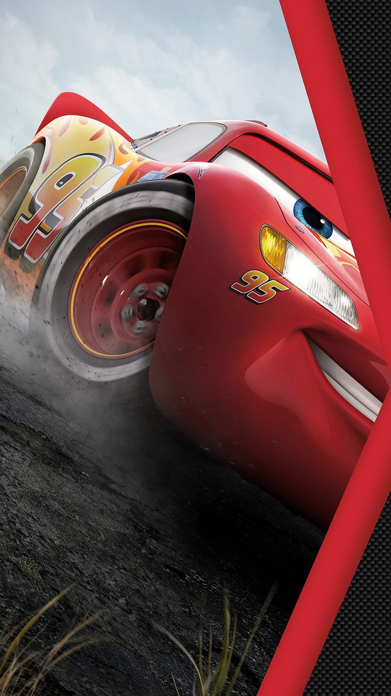 800x1422 Cars , Lightning McQueen, poster, Movies, Disney Cars, HD phone wallpaper