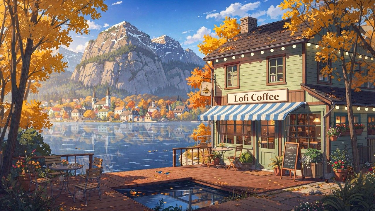 1280x720 Morning Coffee & Good Vibes ☀️ Positive Lofi Beats to Start Your Day