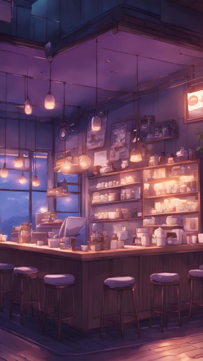 675x1200 Relaxing at a Coffee Shop ☕