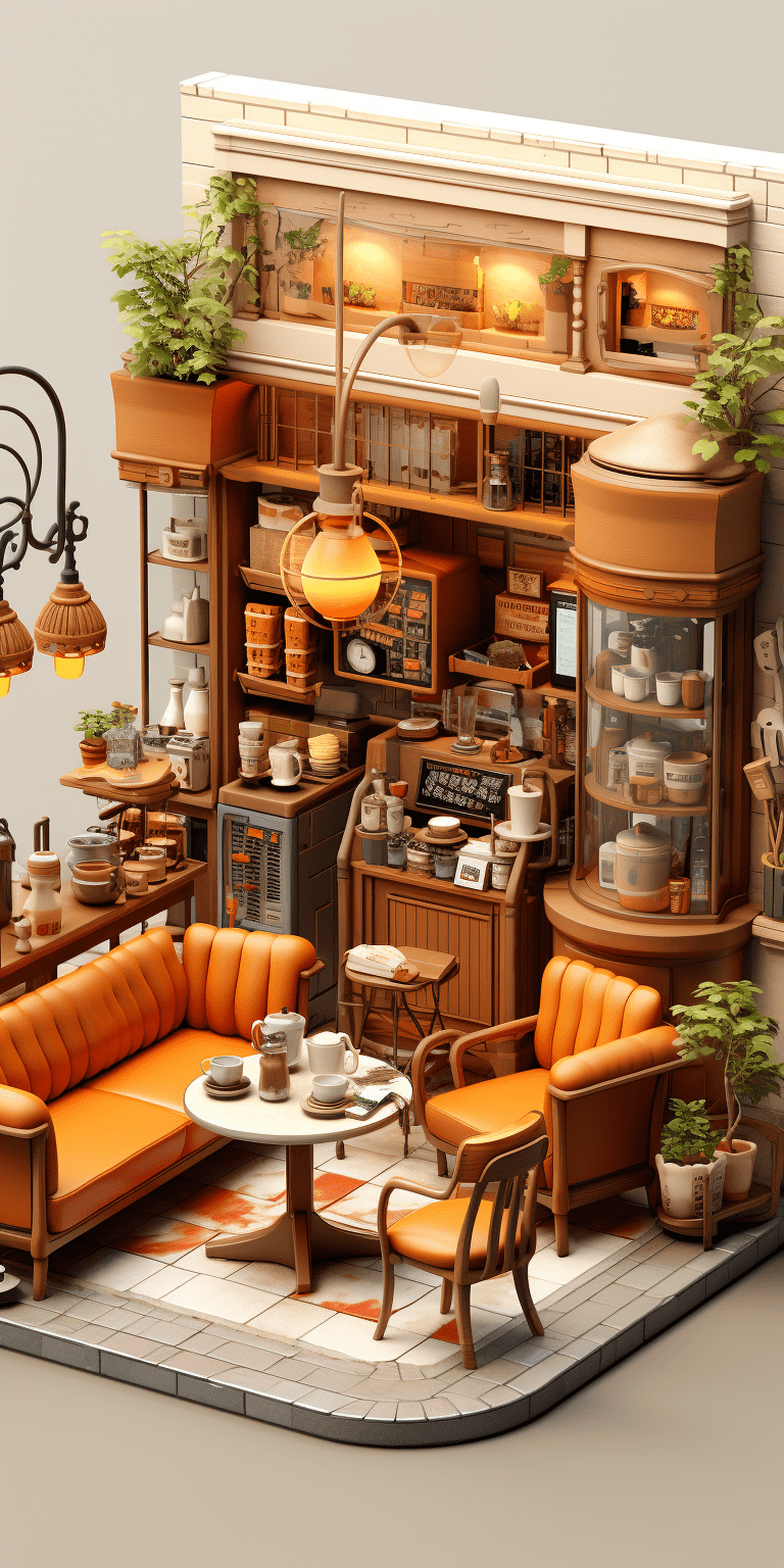768x1536 Coffee Cafe phone wallpaper
