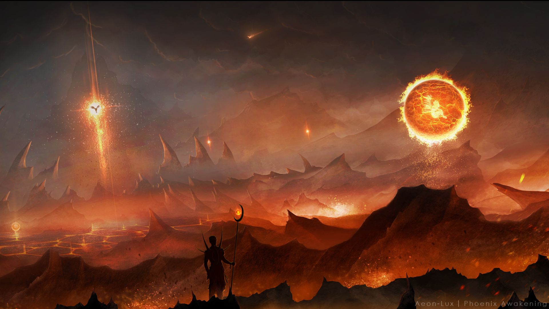 1920x1080 Space Fantasy Wallpaper Set 80 (Featuring Jonathan Maurin “Aeon Lux”)