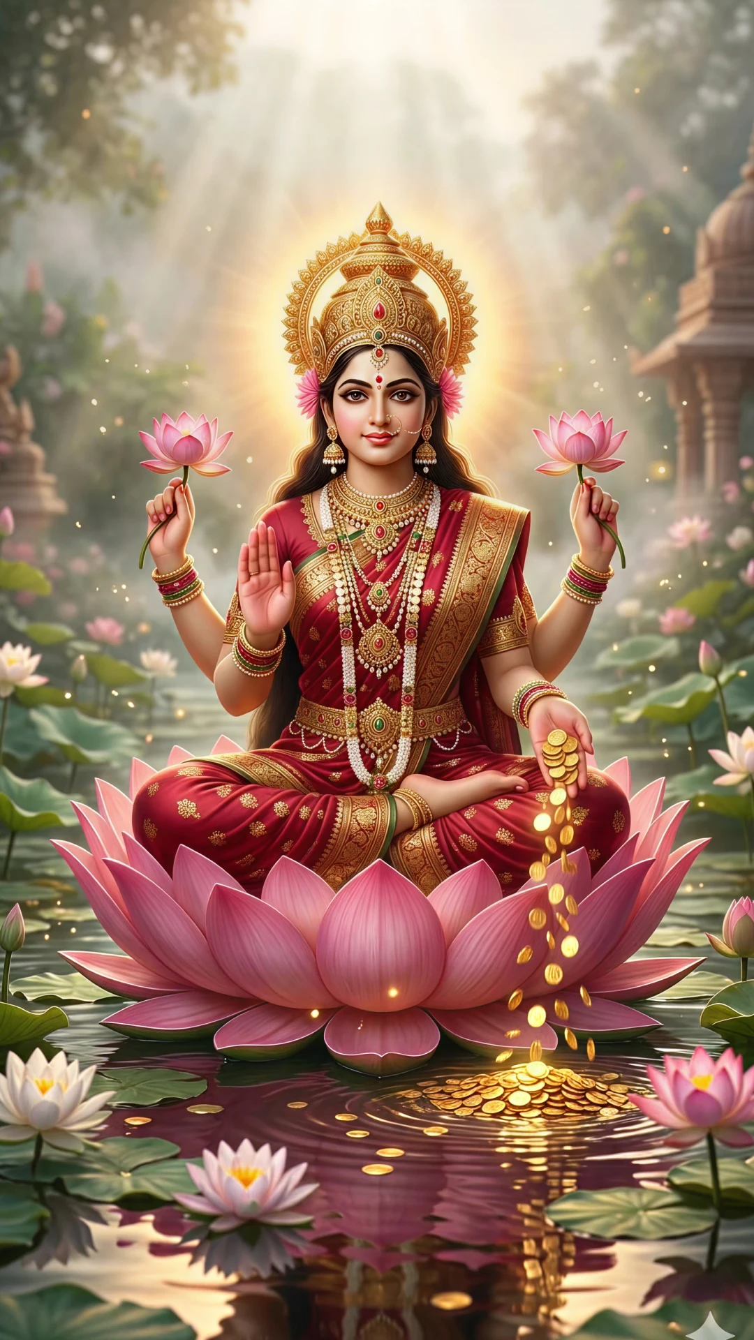 1080x1920 Laxmi Ji Wallpaper HD