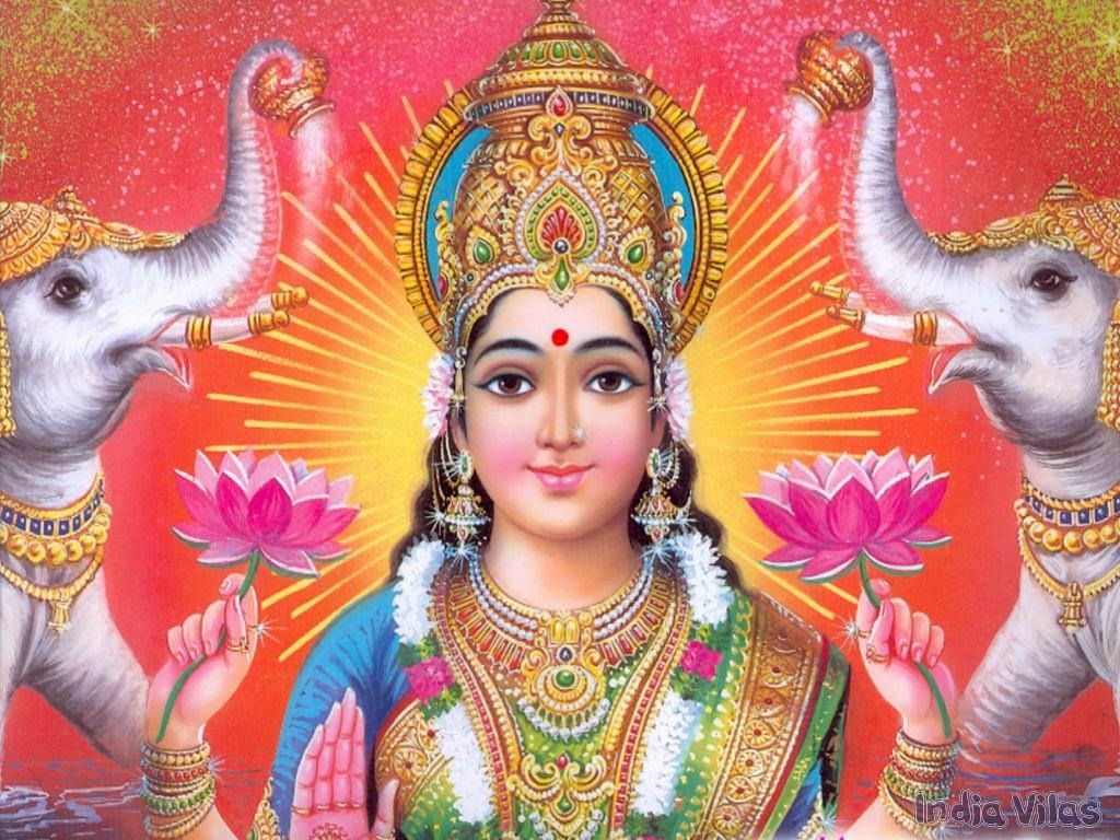 1024x768 Hindu Goddess Maha Lakshmi Devi HD Picture photo wallpaper ImageGallery Free Download. Hindu God Image.blogspot.in