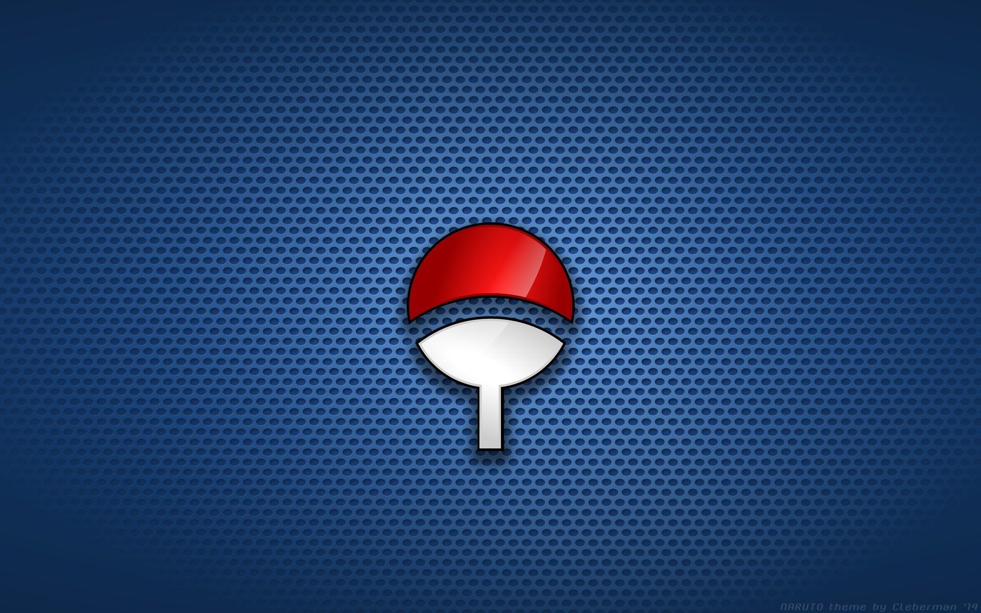1920x1200 HD Naruto Uchiha Clan Symbol Wallpaper Art