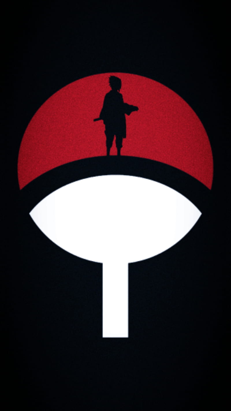 800x1422 Uchina Clan, black, logo, naruto, naruto shippuden, rasengan, sasuke, sharingan, HD phone wallpaper