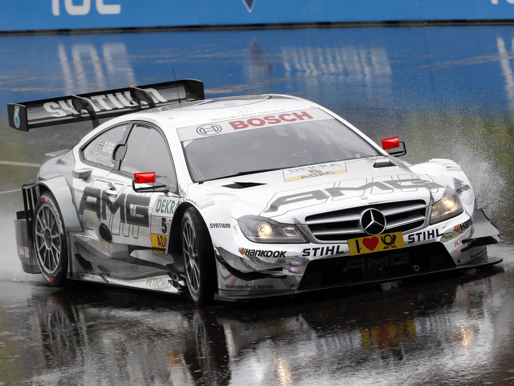 2048x1536 Mercedes, Benz, C, Amg, Dtm, C Race, Racing Wallpaper HD / Desktop and Mobile Background