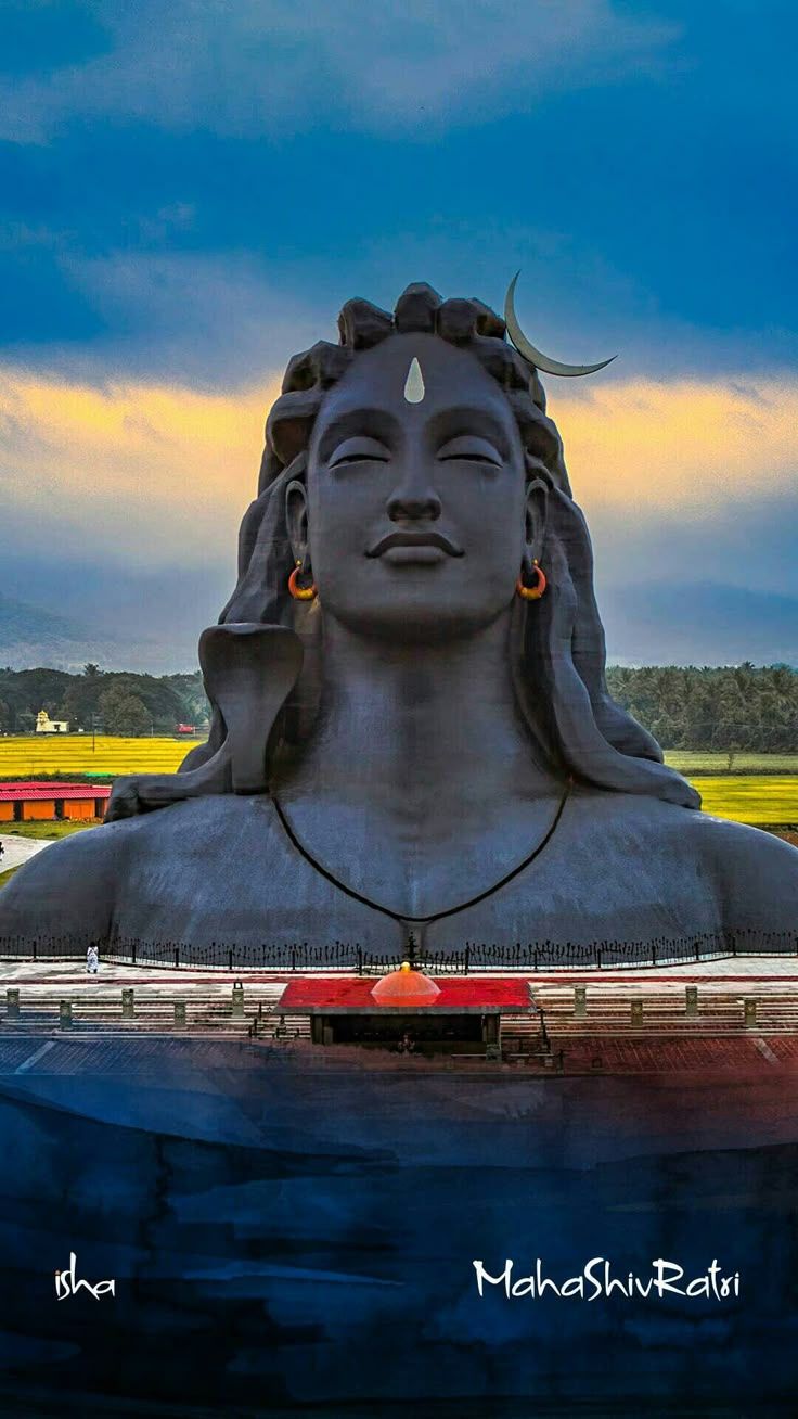 736x1308 Isha yoga. Classic films posters, Shiva wallpaper, Adiyogi shiva statue